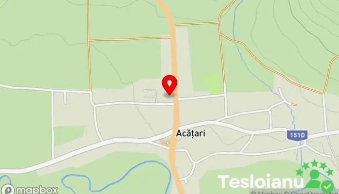 hartă a Primăria Acățari Primărie în Acățari
