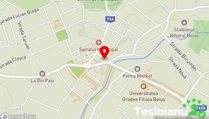 hartă a Primăria Beiuş Primărie în Beiuș
