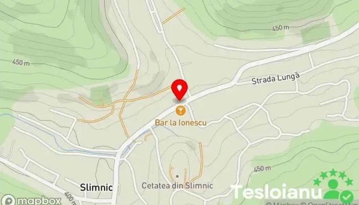 hartă a Primăria Slimnic Primărie în Slimnic