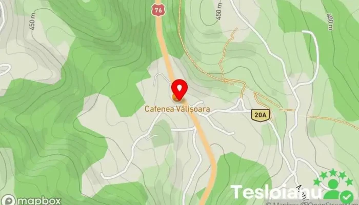 hartă a Primăria Vălișoara Primărie în Vălișoara