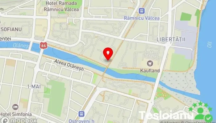 hartă a Râmnicu Vâlcea  în Râmnicu Vâlcea