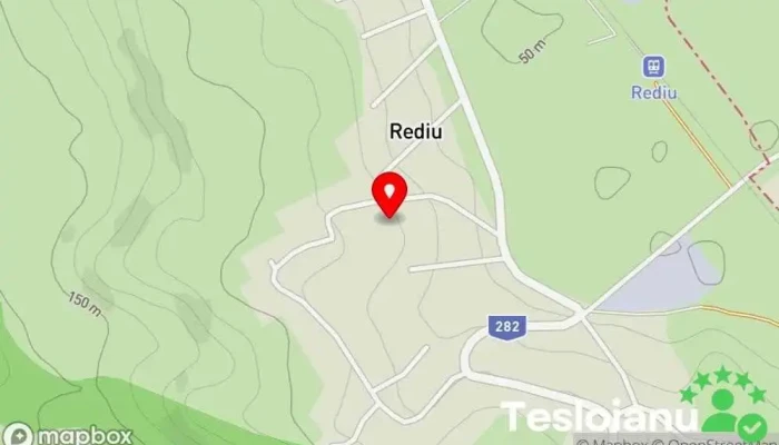 hartă a Rediu  în Rediu