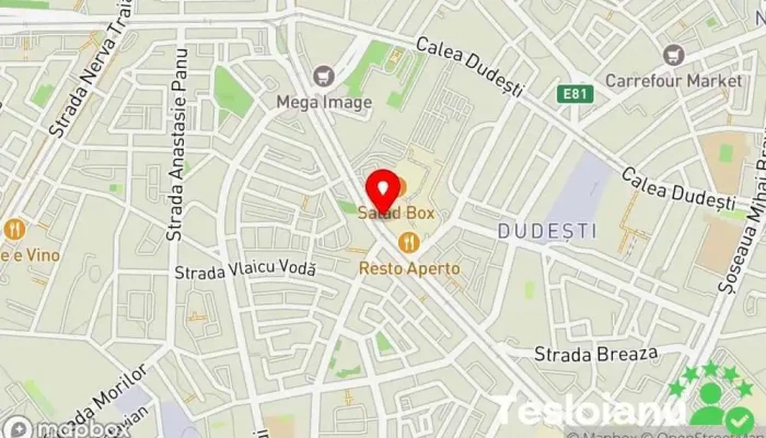 hartă a Reparatii Atelier pentru reparații de aparatură electronică în București