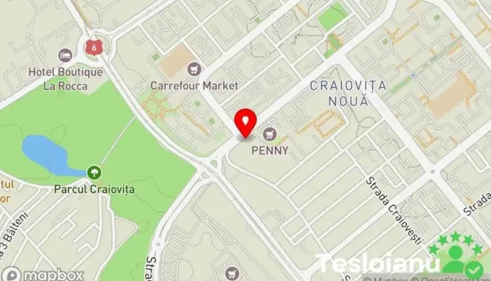 hartă a Ro Service Rophill Magazin de unelte, Piese auto în Craiova