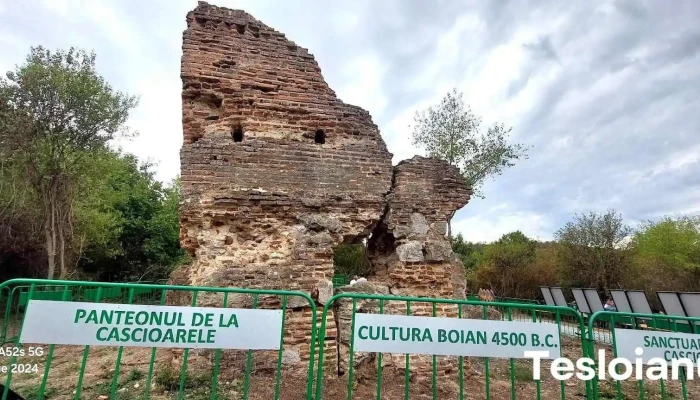 Ruinele Mănăstirii Cătălui - Căscioarele