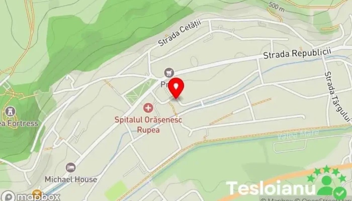 hartă a Rupea  în Rupea