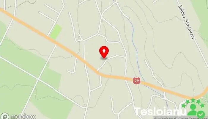 hartă a Salcea  în Salcea