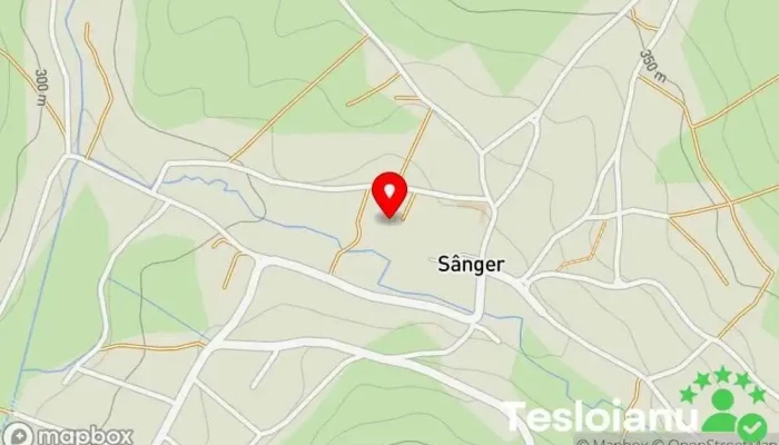hartă a Sânger  în Sânger