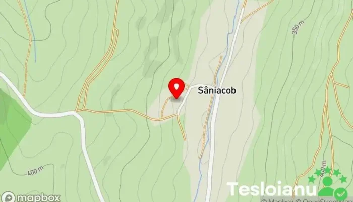 hartă a Sâniacob  în Sâniacob