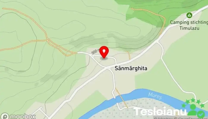 hartă a Sânmărghita  în Sânmărghita