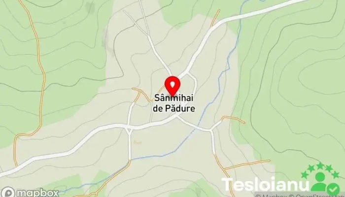 hartă a Sânmihai de Pădure  în Sânmihai de Pădure