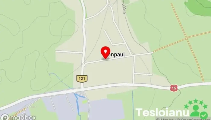 hartă a Sânpaul  în Sânpaul