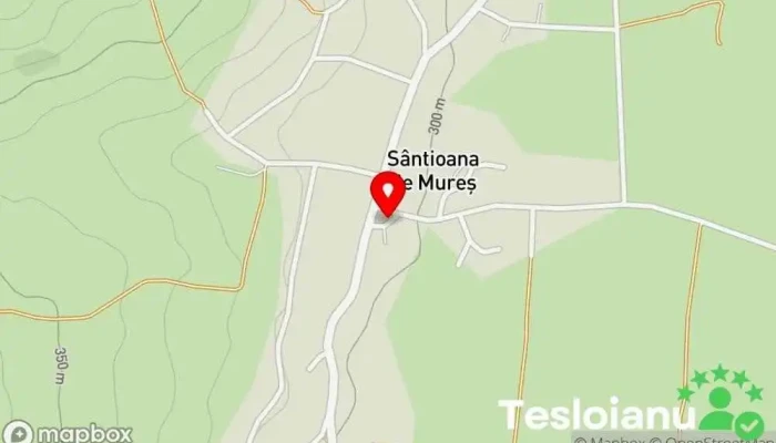 hartă a Sântioana de Mureș  în Sântioana de Mureș
