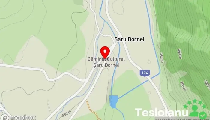 hartă a Șaru Dornei  în Șaru Dornei