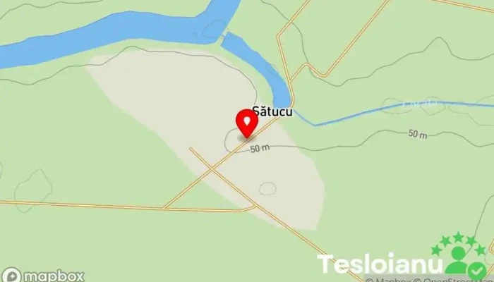 hartă a Sătucu  în Sătucu