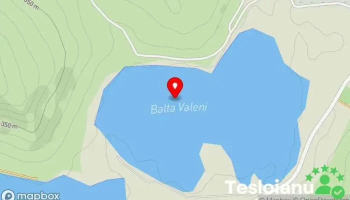 hartă a Șăulia Lac în 