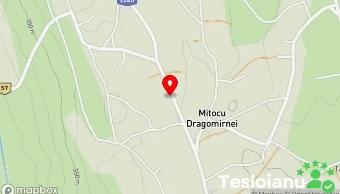 hartă a SC Ama Conf SRL Sediul social în Mitocu Dragomirnei