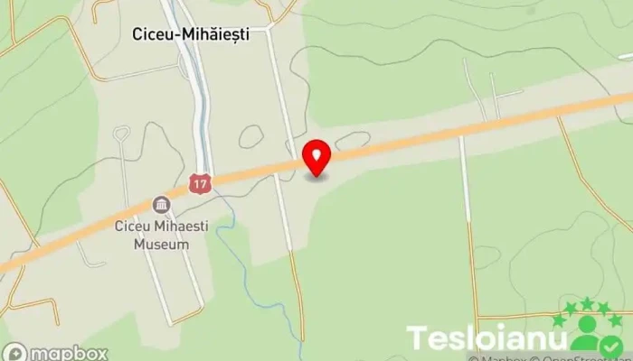 hartă a S.C BOTA MOTOR CAR S.R.L Service auto în Ciceu-Mihăiești