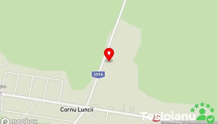 hartă a SC Lacusta Prodcom SRL Producător în Cornu Luncii