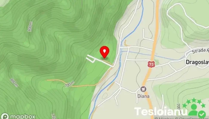 hartă a Schitul Dragoslavele Biserică ortodoxă în Dragoslavele