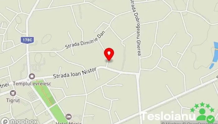 hartă a S.C.MISEDA INSPECT S.R.L. Punct de inspecție auto în Rădăuți