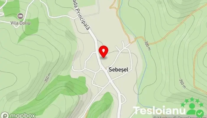 hartă a Sebeșel  în Sebeșel