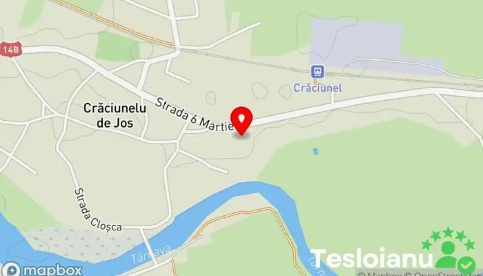hartă a Service auto la Mihai Service auto în Crăciunelu de Jos