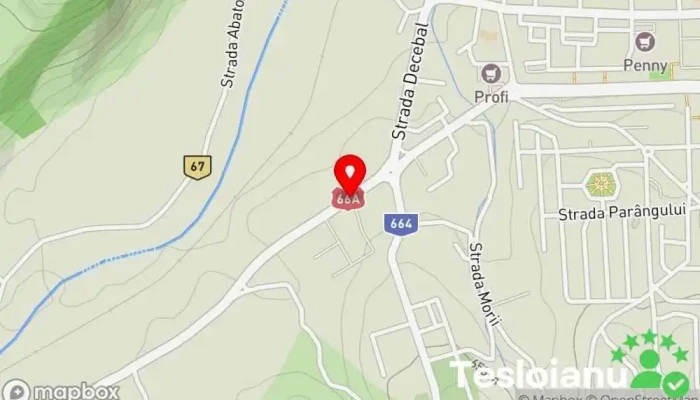 hartă a Service Auto Pedy Service auto în Vulcan
