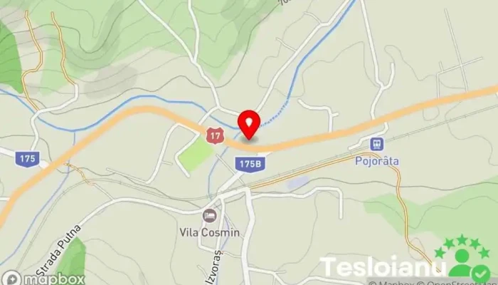 hartă a Servlukauto Service auto, Serviciu de remorcare în Pojorâta