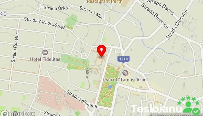 hartă a Sfântu Gheorghe, Covasna, România Primărie în Mihai Viteazu