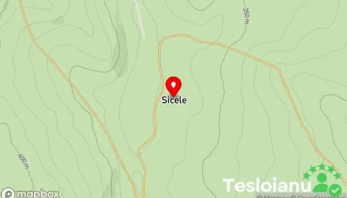 hartă a Sicele  în Sicele