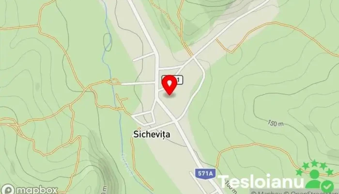 hartă a Sichevița  în Sichevița