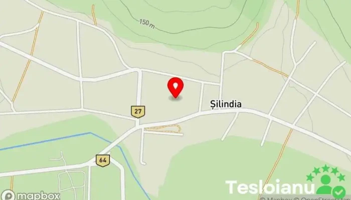 hartă a Șilindia  în Șilindia
