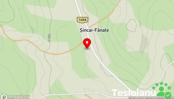 hartă a Sincai-Fânațe  în Sincai-Fânațe