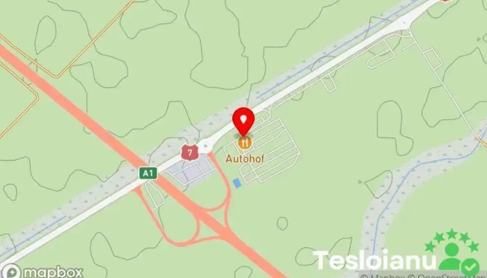 hartă a Smart Autohof Pecica Restaurant, Spațiu de parcare publică în Pecica