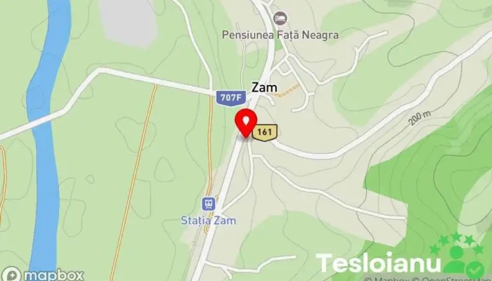 hartă a Spitalul de Psihiatrie Zam Spital de psihiatrie în Zam