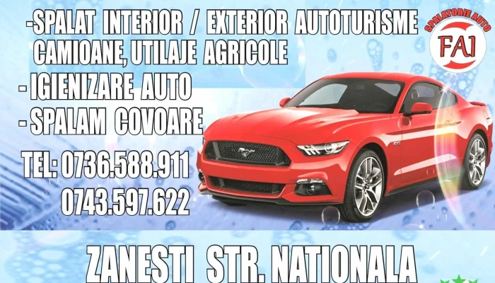 Spălătorie Autoturisme Auto Fai - Zănești 617515
