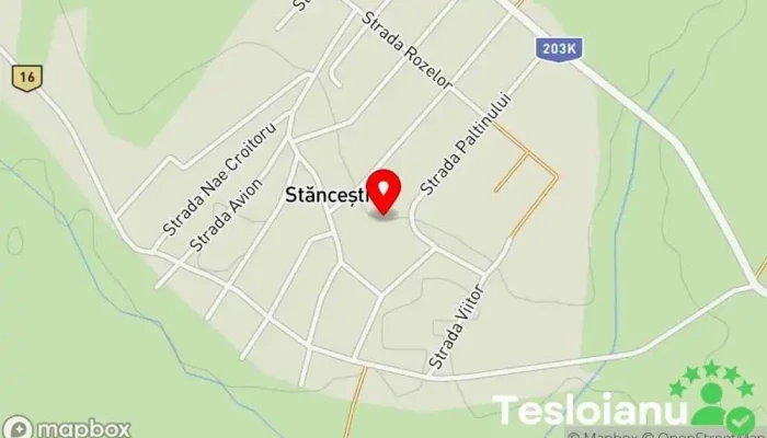 hartă a Stăncești  în Stăncești