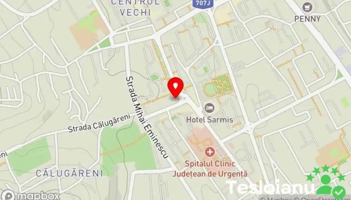 hartă a Statuia lui Decebal Monument, Sculptură, Atracție turistică în Deva