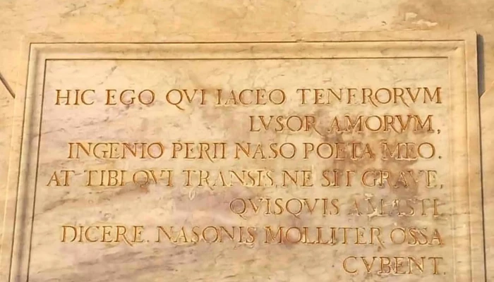 Statuia Lui Ovidiu Din Constanta Scor - Constanța