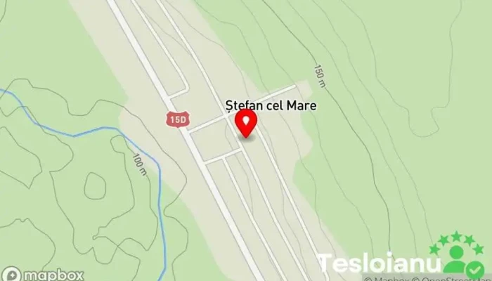 hartă a Ștefan cel Mare  în Ștefan cel Mare