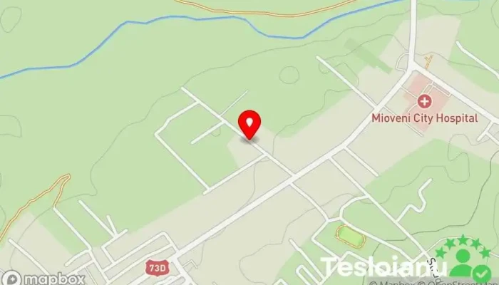 hartă a Strada General Lăcătuşu  în Racovița
