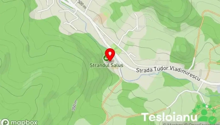 hartă a Ștrand Salus Piscină, Centru de înot în Prajila