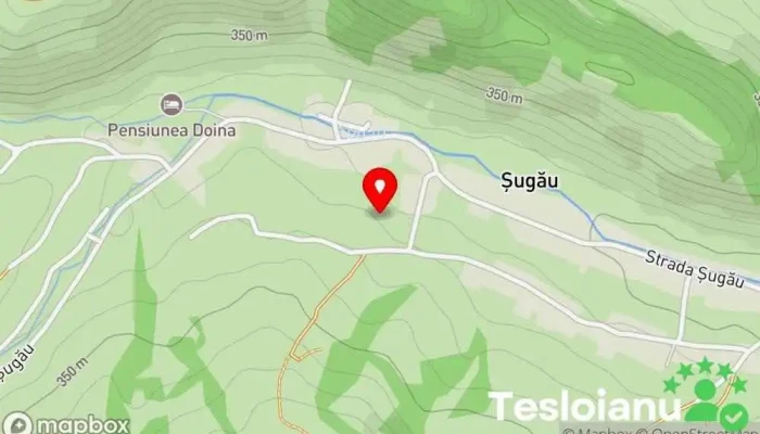 hartă a Șugău  în Șugău