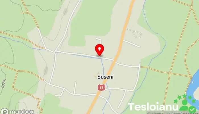 hartă a Suseni  în Suseni
