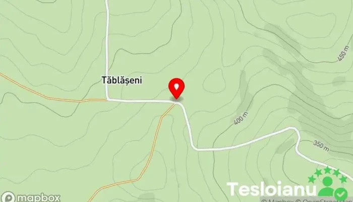 hartă a Tăblășeni  în Tăblășeni