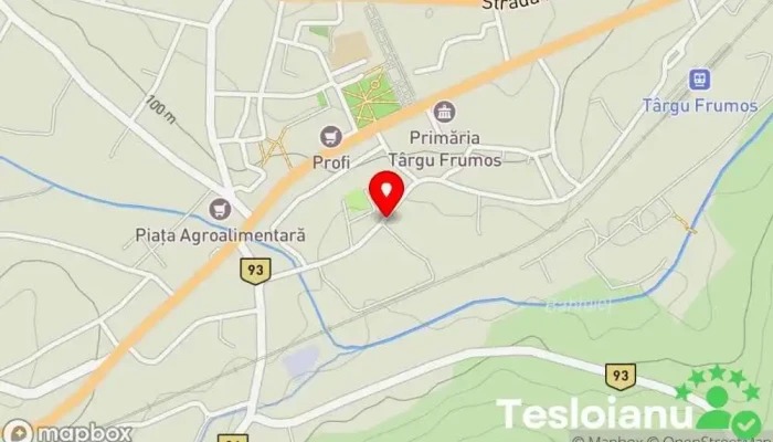 hartă a Ţac-Ţac Srl Brutărie în Târgu Frumos