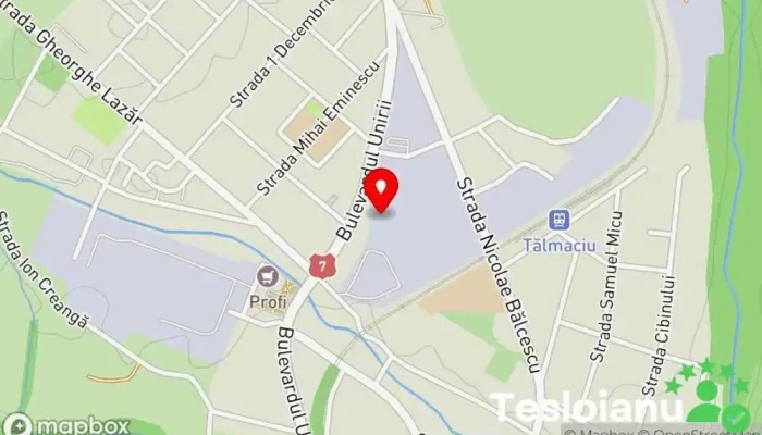 hartă a Tălmaciu  în Tălmaciu