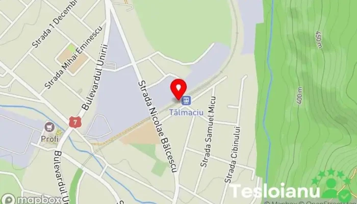 hartă a Tălmaciu Gară în Tălmaciu