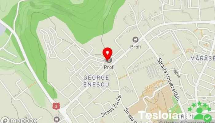 hartă a Teca Unic Service Suceava Magazin de electronice în Suceava
